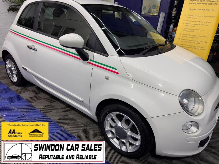 2008 Fiat 500 1.2 Sport 3dr HATCHBACK PETROL Manual
