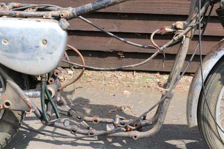 Norton Atlas N15 CS Scrambler c1964 Rolling Chassis 