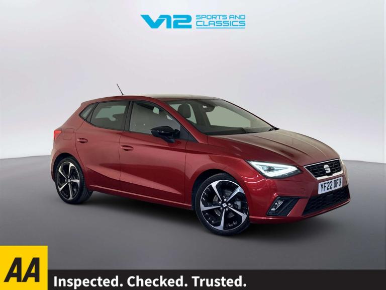 2022 SEAT Ibiza 1.0 TSI FR Sport Hatchback 5dr Petrol DSG Euro 6 (s/s) (110 ps) Hatchback Petrol ...