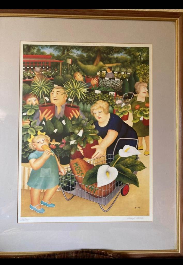  Beryl Cook Signed print 