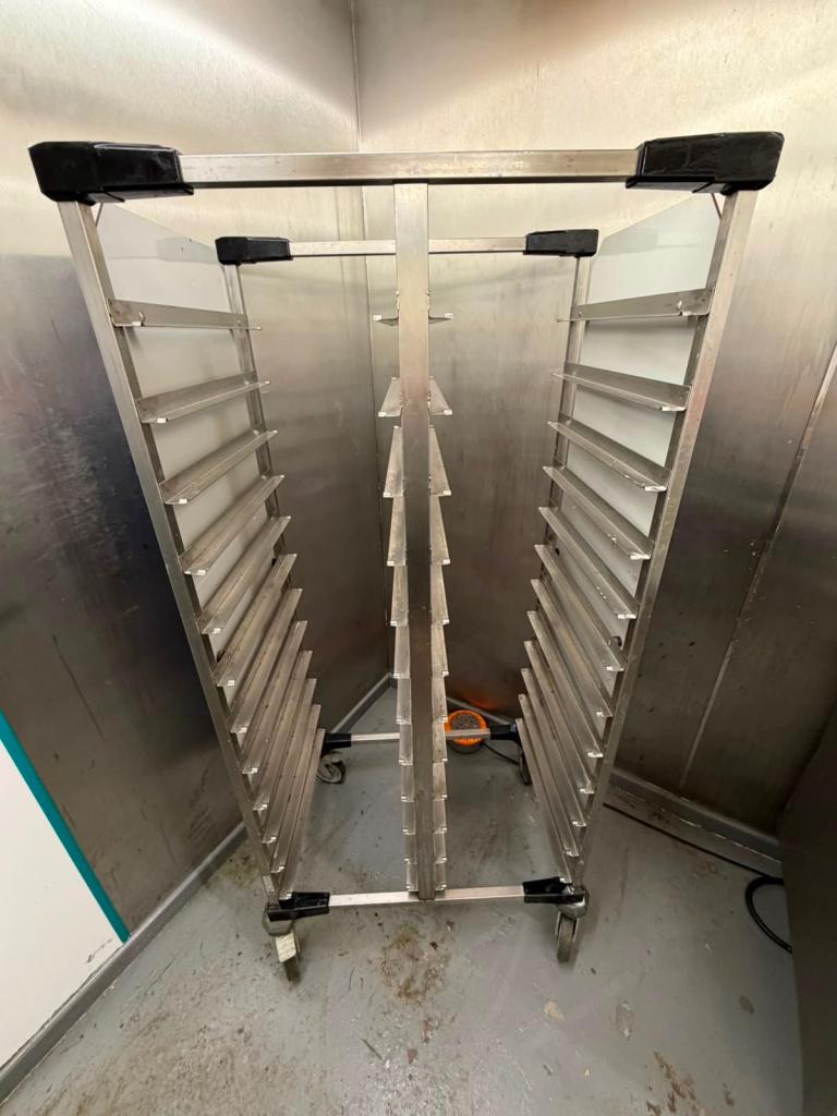 Stainless Steel Catering Trolley  – Good Condition