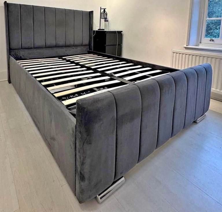 💎 Biggest Sale – 50% OFF - DOUBLE & King Size Ottoman Storage Bed Frame - BRAND NEW Free Delivery