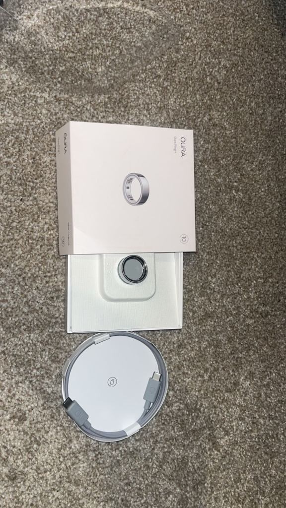 Oura Ring Silver 10 set 