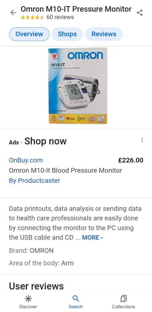 Blood pressure monitor