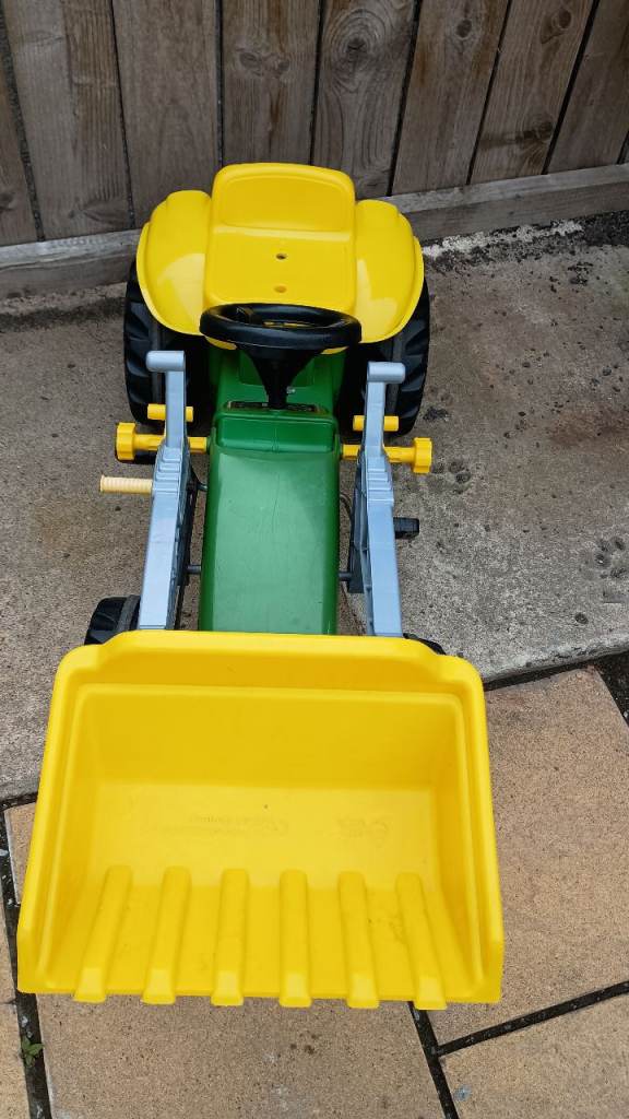 John Deere Pedal Tractor with Front Loader – Good Condition