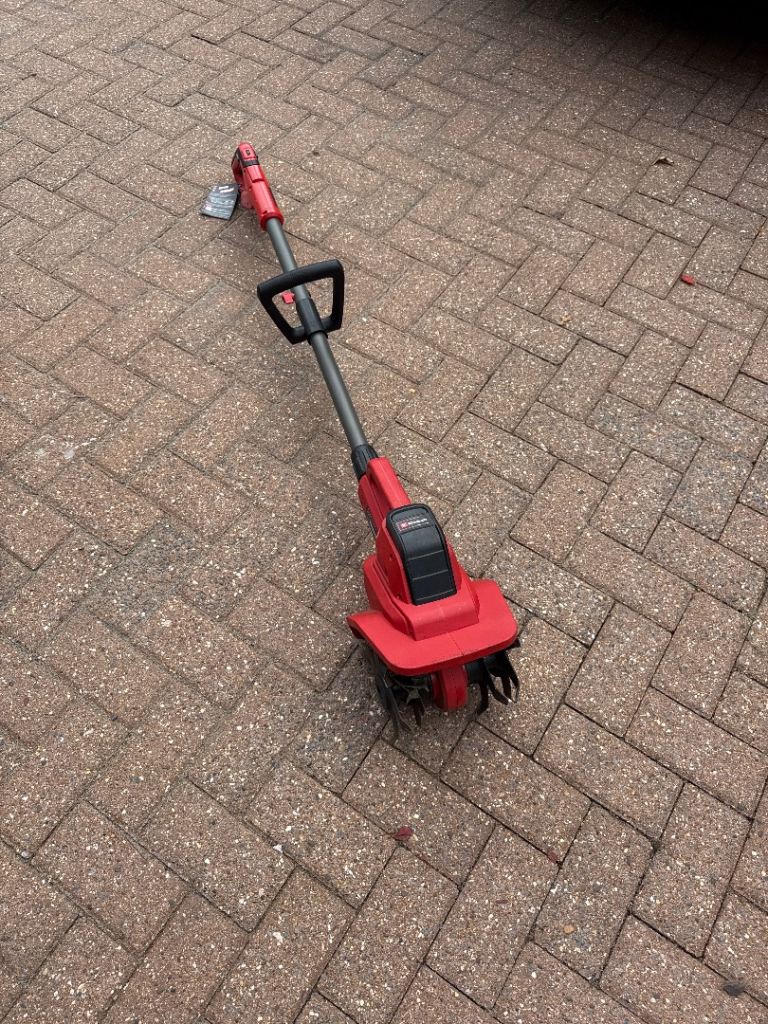 Einhell GE-CR 18/20 Li E cordless garden rotovator with battery and charger 