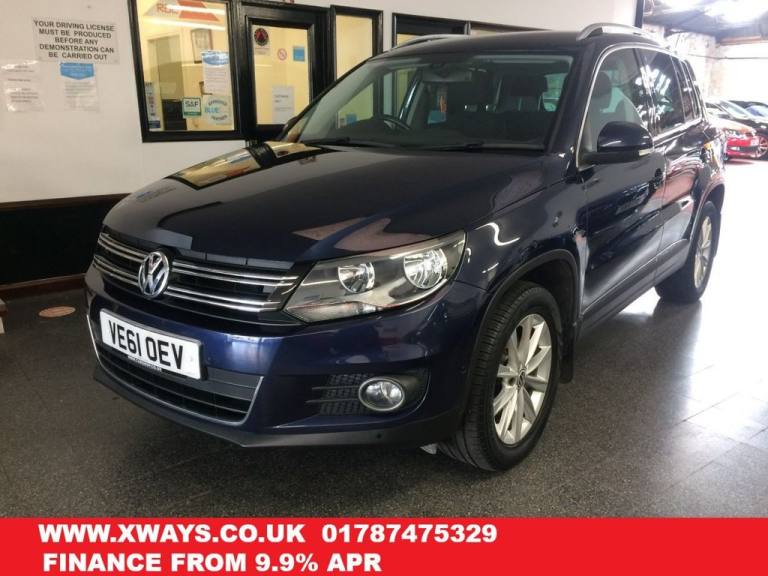 2012 61 VOLKSWAGEN TIGUAN 2.0 SE TDI BLUEMOTION TECHNOLOGY 4MOTION 5D 138 BHP DI