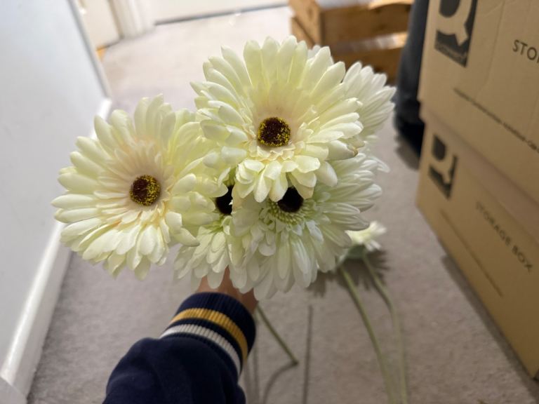 image for 47 fake faux gerbera flowers