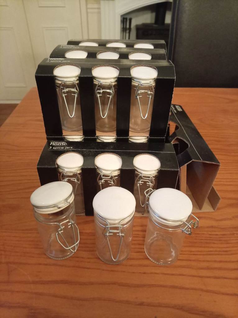 Spice storage jars ( new )
