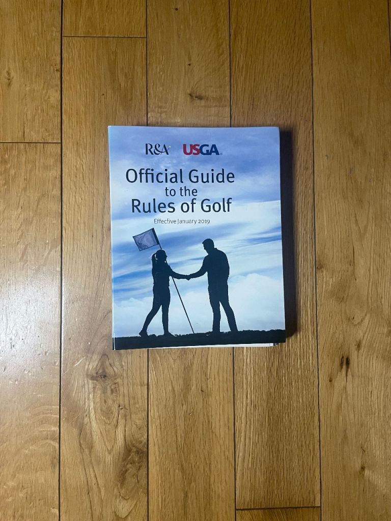 Official Guide to the Rules of Golf – R&A – Hamlyn 2018 – Flexibound – 