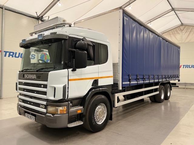 Scania P94 310 6x2 10 Tyre Sleeper Cab Curtainsider Manual