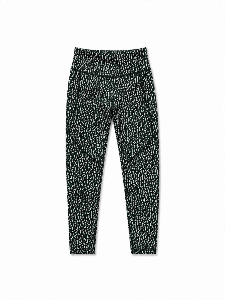 Sweaty Betty Womens Gym Leggings UK 6 XS Black Logo Activewear