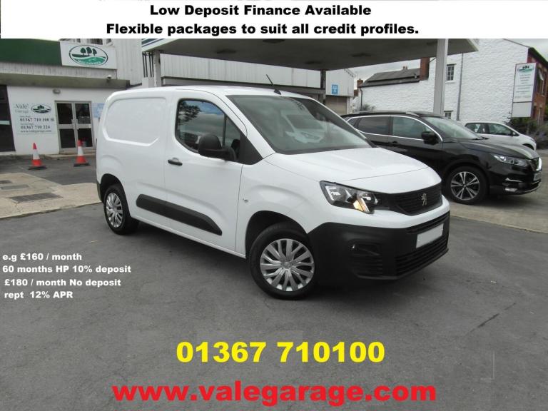 2020 Peugeot Partner Professional L1 Blue Hdi 1.5 Panel Van Diesel Manual
