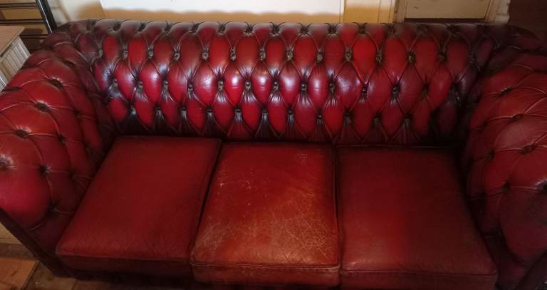 Classic Chesterfield Sofa in good condition!