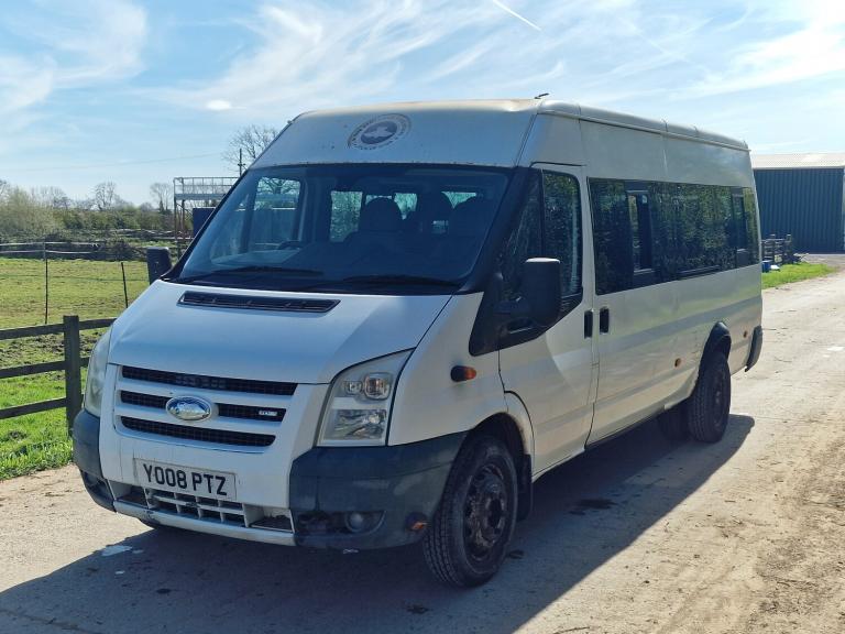2008 Ford Transit XLWB 17 Seat Minibus Twin Wheel  80k Miles  Drives Perfect