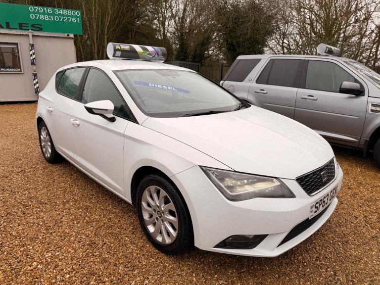 2013 63 SEAT LEON 1.6 TDI SE 5dr [Technology Pack] SAT NAV - £20 ROAD TAX 