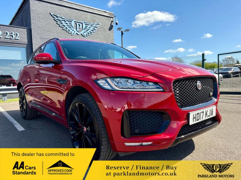2017 Jaguar F-Pace 3.0 Supercharged V6 S 5dr Auto AWD ESTATE PETROL Automatic