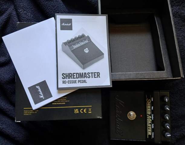 Marshall Shred Master Vintage Reissue Pedal – New in Box, £90.00
