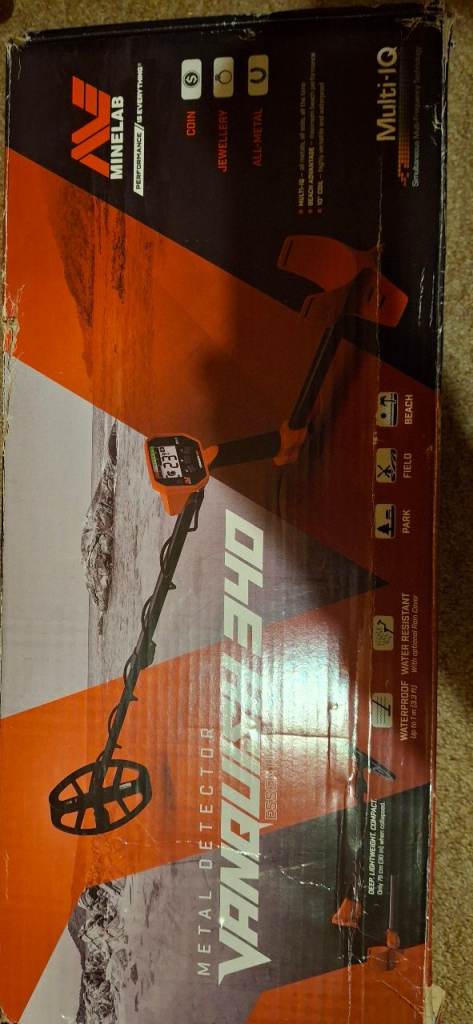 Metal detector minelab vanquish 340