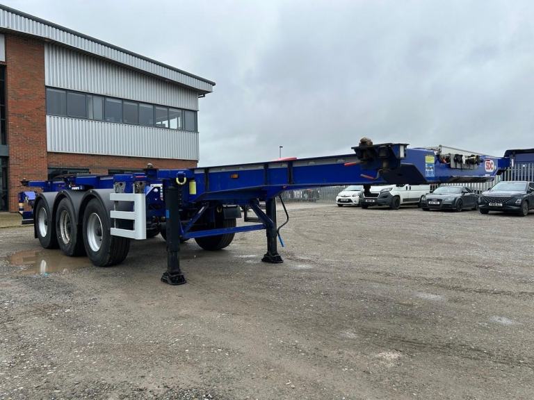 SDC TRI AXLE 14 LOCK SLIDING SKELETAL TRAILER 2023 – C600097