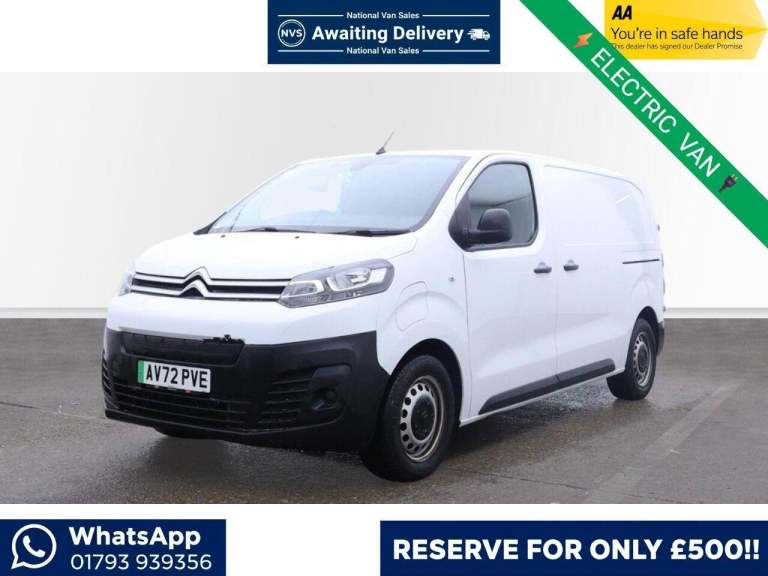 2022 Citroen Dispatch e 1000 75kWh Enterprise Pro M Auto MWB 6dr (7.4kW Charger) PANEL VAN Electr...