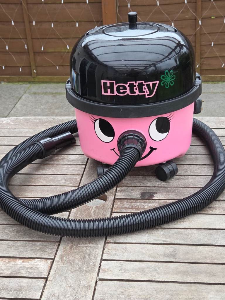 Hetty Hoover vacuum cleaner (pink Henry)