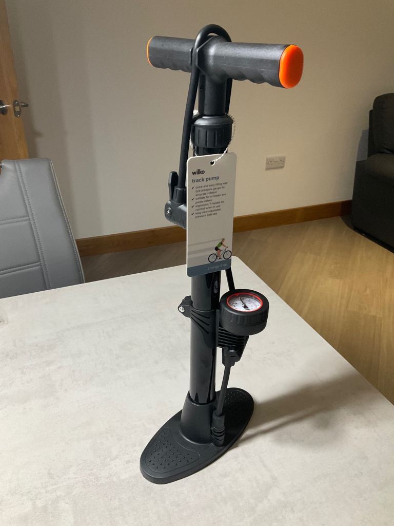 Brand New Wilko Bicycle Track Pump.