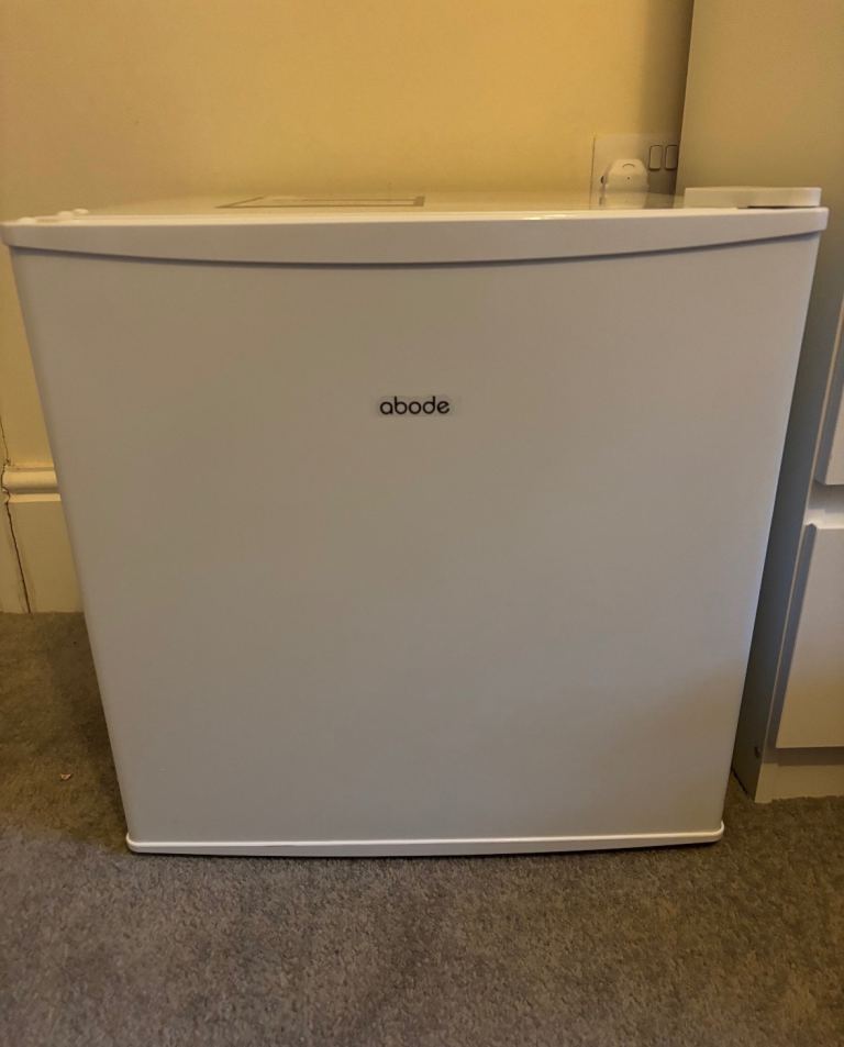 Abode Compact Counter-Top Mini Fridge - White