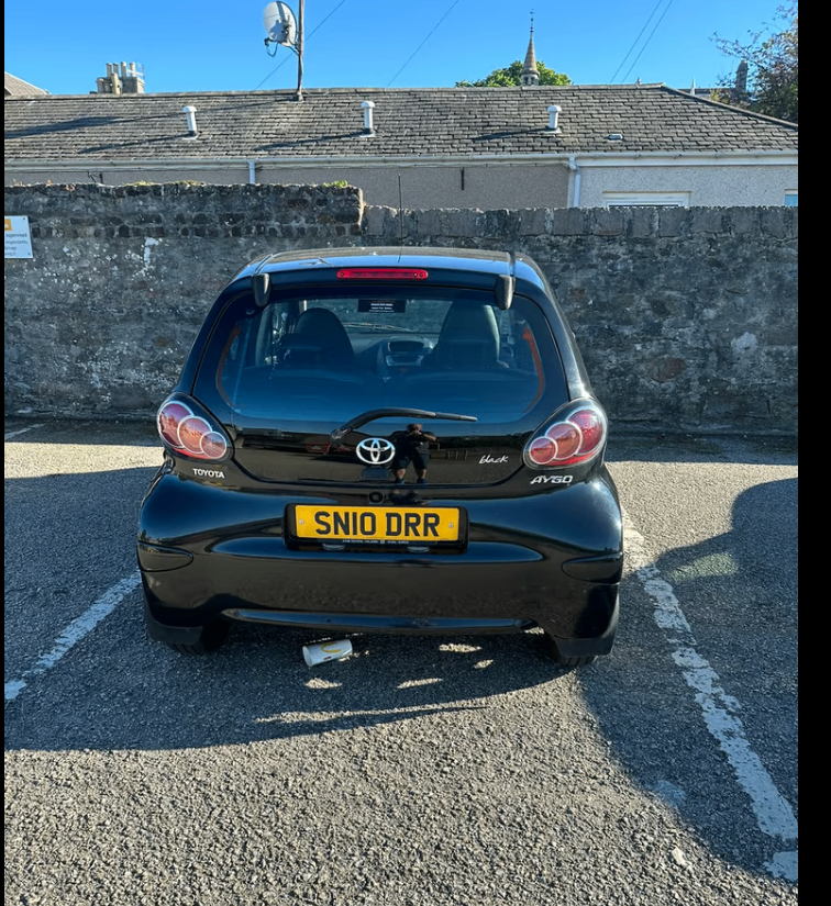 Toyota Aygo with a full 12-month MOT