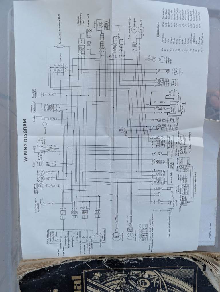 Original yamaha xs1100 serice manual