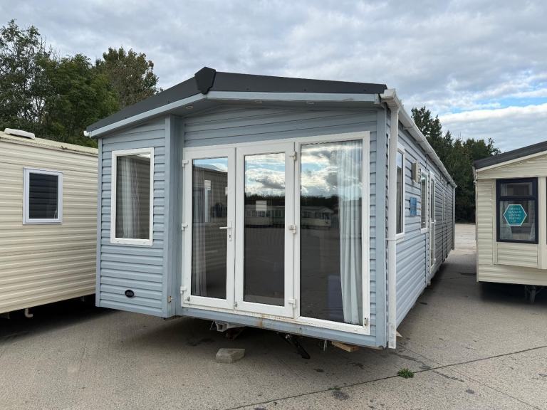 3 Bed Static Caravan - DG, CH, French Doors - Offsale Sale, Own Land, Self Build