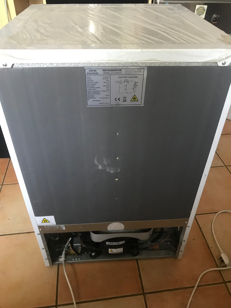 Under-counter Fridge, white, faulty