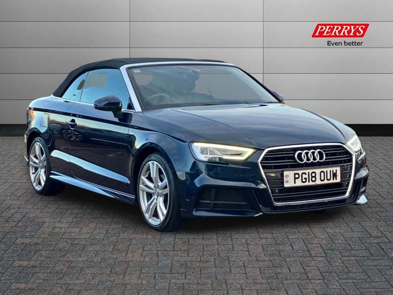 2018 Audi A3 1.5 TFSI S Line 2dr S Tronic Cabriolet PETROL Automatic