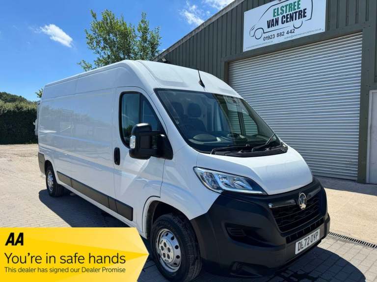 2023 Vauxhall Movano 2.2 CDTi 3500 BiTurbo Prime Panel Van 5dr Diesel Manual FWD L3 H2 Euro 6 (s ...