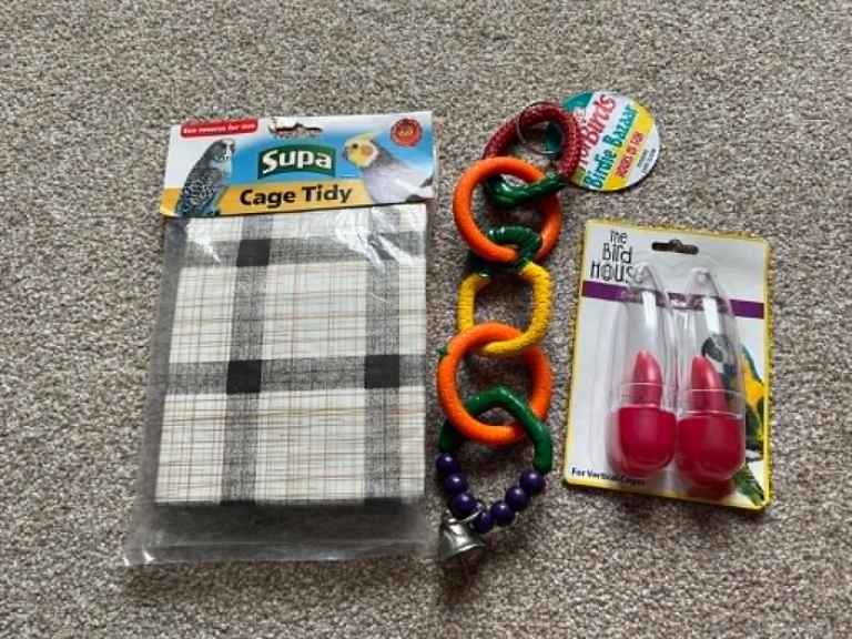 3 NEW  Bird Cage  Accessories 