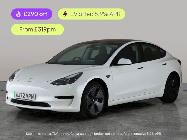 2022 Tesla Model 3 Saloon 4dr Electric Auto RWD (241 bhp) - PARK ASSIST - LED - REVERSE CAM Saloo...