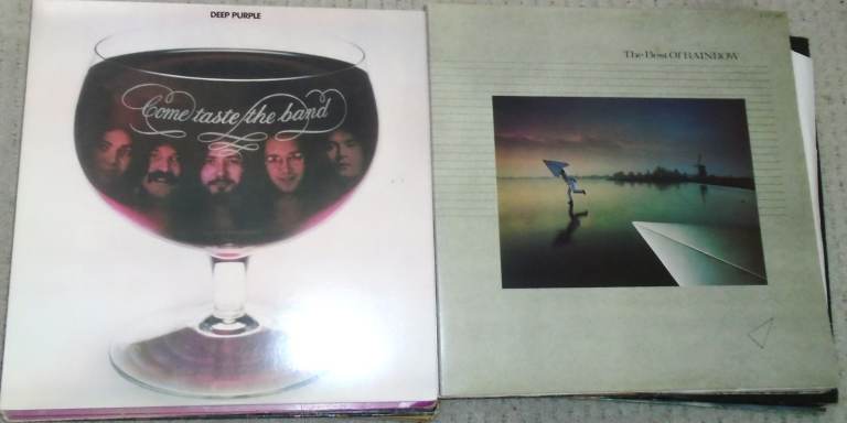 VINYL ALBUMS: DEEP PURPLE AND ASSOCIATES PRICES VARY