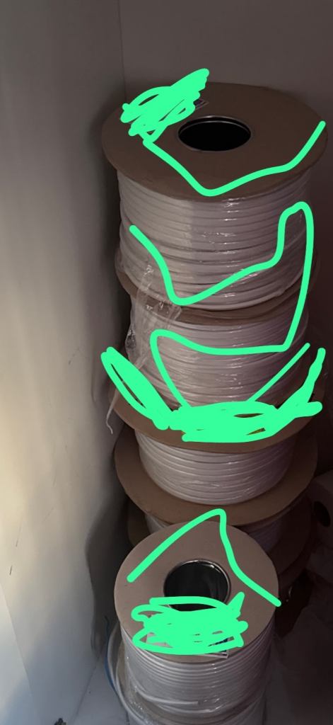 Prysmian AFUMEX Electrical Cable - 1.5mm² (Lighting) & 2.5mm² (Socket)"