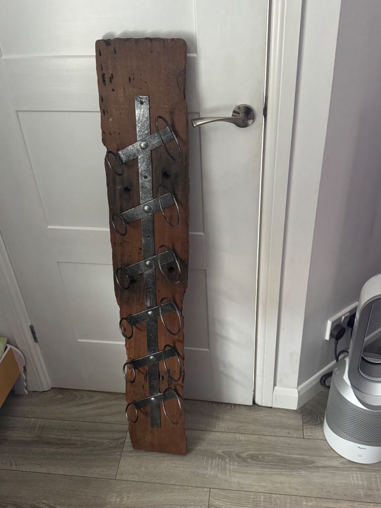 Bespoke Wine Bottle Holder Rustic