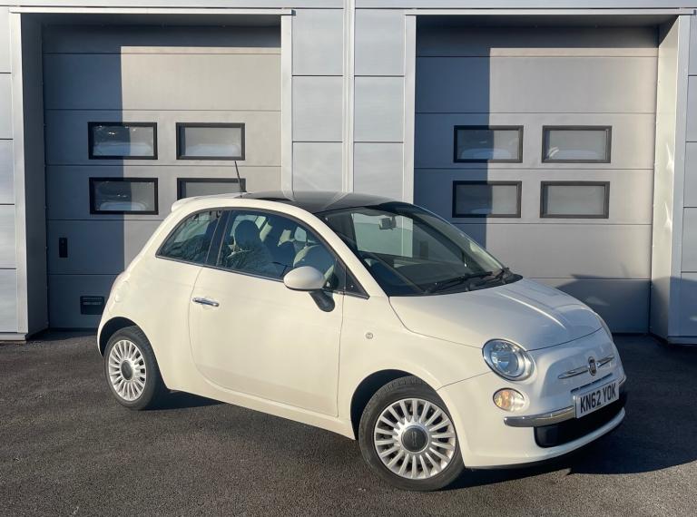 2012 Fiat 500 1.2 Lounge 3dr [Start Stop] *GLASS ROOF* HATCHBACK Petrol Manual