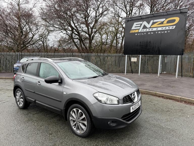 2013 13 REG NISSAN QASHQAI TEKNA 2.0 DIESEL 4WD AUTOMATIC SUV PANORMAIC ROOF 