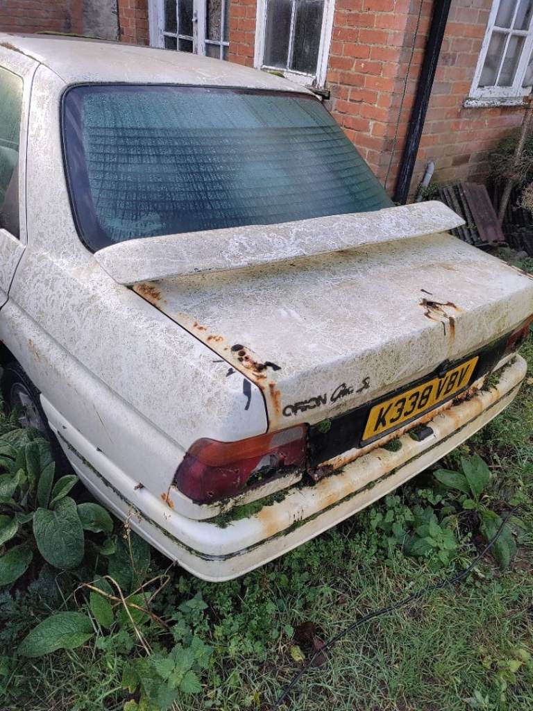 Ford, ORION, Saloon, 1993,Spares Manual, 1796 (cc), 4 doors