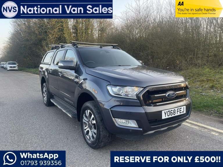 2018 Ford Ranger 3.2 TDCi Wildtrak Auto 4WD Euro 5 4dr PICK UP Diesel Automatic