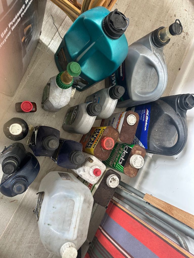 Car engine oils etc