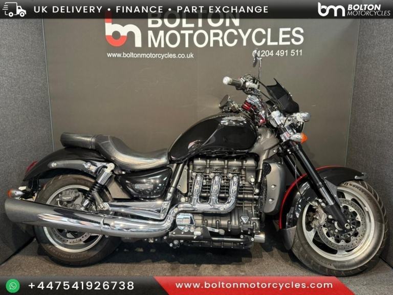 Triumph Rocket III Motorcycle Black