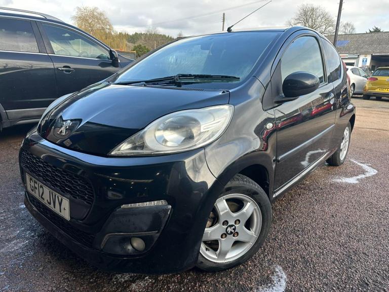 2012 Peugeot 107 1.0 Allure 3dr HATCHBACK Petrol Manual