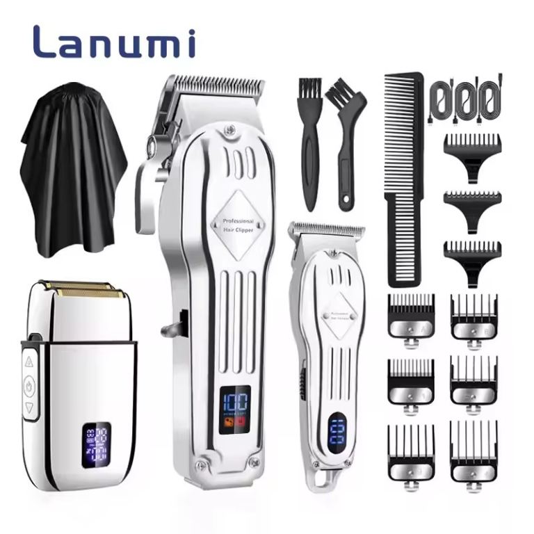 Lanumi Professional Hair Clipper & Shaver Set – New in Box