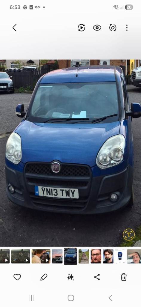Fiat doblo van - non starter