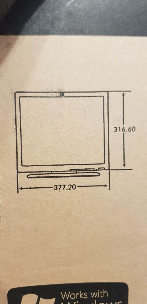 HP L1750 17 inch Colour Monitor. Never been out of the box. 