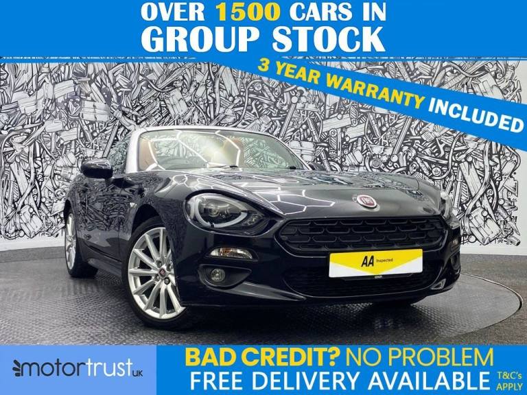 2017 Fiat 124 Spider 1.4 MultiAir Lusso Plus Convertible 2dr Petrol Auto Euro 6 (140 ps) Converti...